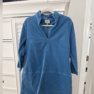 Tuckernuck Light Blue Corduroy Dress